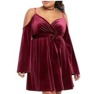 Torrid Velvet Dress NWT